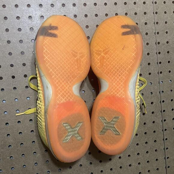Nike Shoes Mens Sz 11 Yellow Kobe 10 Elite Rivalry Sneaker Basketball Mamba RARE main image 7